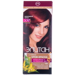 ELITAN Крем-краска для волос 5.57 Шоколадный гранат, 50/50 цена и информация | Краска для волос | kaup24.ee