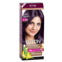 ELITAN Крем-краска для волос 3.66 Марокканский инжир, 50/50/30 мл цена и информация | Краска для волос | kaup24.ee