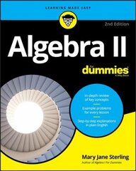 Algebra II For Dummies, 2nd Edition 2nd Edition цена и информация | Книги по экономике | kaup24.ee