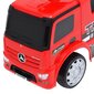 Laste ratasega sõiduk-kõnnitugi Mercedes Benz Truck, punane hind ja info | Imikute mänguasjad | kaup24.ee