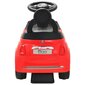 Istmega ja litsentsiga lastesõiduk Fiat 500, punane hind ja info | Imikute mänguasjad | kaup24.ee