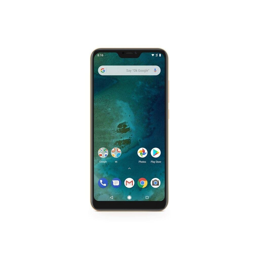 Xiaomi Mi A2 Lite, 32 GB, kuldne hind ja info | Telefonid | kaup24.ee