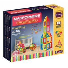 MAGFORMERS 005-702001 MINU ESIMESED 30–30 ELEMENDI цена и информация | Конструкторы и кубики | kaup24.ee