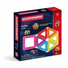 Magformers 14 Set магнитный конструктор цена и информация | Конструкторы и кубики | kaup24.ee