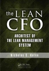 Lean CFO: Architect of the Lean Management System цена и информация | Книги по экономике | kaup24.ee