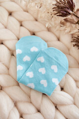 Noorte sokid Heart Mint 23079-242 цена и информация | Носки, колготки для девочек | kaup24.ee