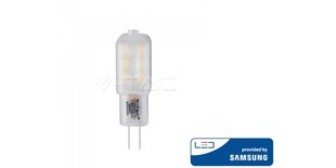 1.5 Вт LED лампочка V-TAC, 12В, G4, 3000K цена и информация | Лампочки | kaup24.ee