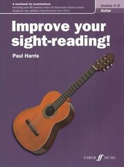 Improve your sight-reading! Guitar Grades 4-5 цена и информация | Книги об искусстве | kaup24.ee