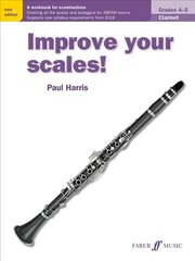 Improve your scales! Clarinet Grades 4-5 2nd New edition hind ja info | Kunstiraamatud | kaup24.ee