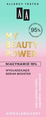 Разглаживающая сыворотка AA My beauty power Niacinamide 10 %, 15 мл цена и информация | Сыворотки для лица, масла | kaup24.ee