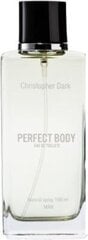 Tualettvesi Christopher Dark Perfect Body EDT meestele, 100ml hind ja info | Meeste parfüümid | kaup24.ee