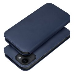 Dual pocket book for Iphone 14 PRO tumesinine värv hind ja info | Telefoni kaaned, ümbrised | kaup24.ee