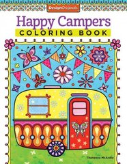 Happy Campers Coloring Book цена и информация | Книги о питании и здоровом образе жизни | kaup24.ee