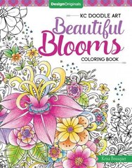 KC Doodle Art Beautiful Blooms Coloring Book цена и информация | Книги о питании и здоровом образе жизни | kaup24.ee