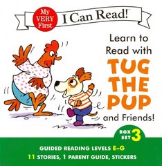 Learn to Read with Tug the Pup and Friends! Box Set 3: Levels Included: E-G, Box set 2 цена и информация | Книги для подростков и молодежи | kaup24.ee