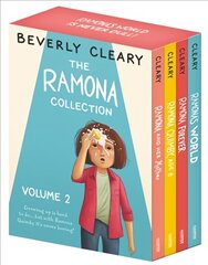 Ramona 4-Book Collection, Volume 2: Ramona and Her Mother; Ramona Quimby, Age 8; Ramona Forever; Ramona's World illustrated edition hind ja info | Noortekirjandus | kaup24.ee