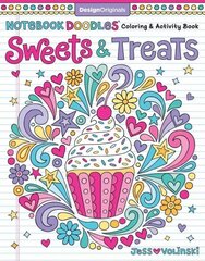 Notebook Doodles Sweets & Treats: Coloring & Activity Book цена и информация | Книги для малышей | kaup24.ee