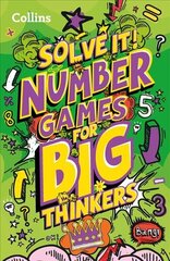 Number games for big thinkers: More Than 120 Fun Puzzles for Kids Aged 8 and Above hind ja info | Väikelaste raamatud | kaup24.ee