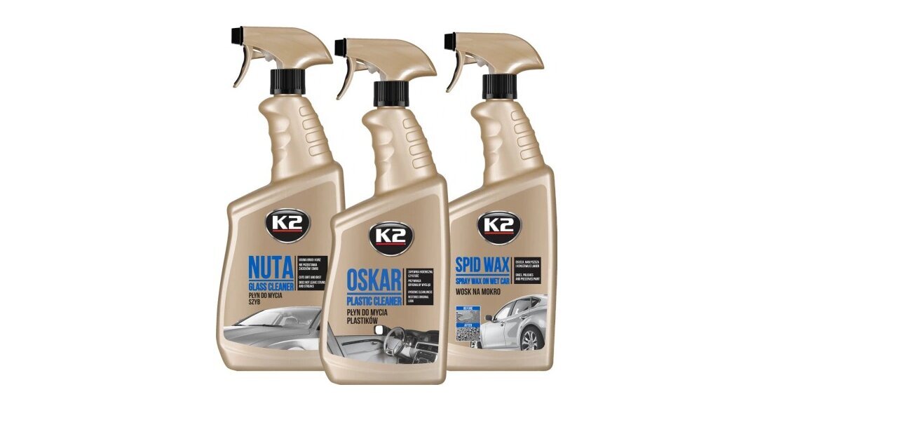 Suur pesukomplekt kogu auto puhastamiseks K2 цена и информация | Autokeemia | kaup24.ee