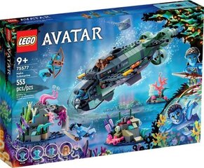 Конструктор Подводная лодка Мако, 75577 LEGO® Avatar цена и информация | Конструкторы и кубики | kaup24.ee