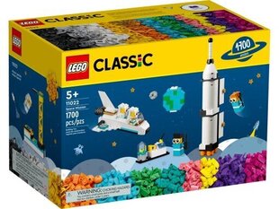 Конструктор Космическая миссия LEGO® Classic 11022 цена и информация | Конструкторы и кубики | kaup24.ee