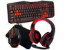 Set Gaming 4in1 hind ja info | Klaviatuurid | kaup24.ee