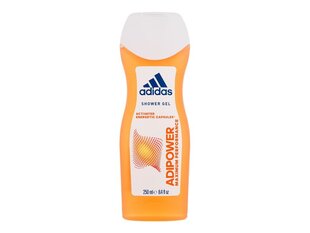 Dušigeel Adidas Power, 250 ml hind ja info | Dušigeelid, õlid | kaup24.ee