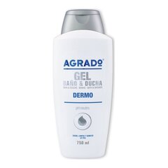 Гель для душа Agrado Dermo (750 ml) цена и информация | Масла, гели для душа | kaup24.ee