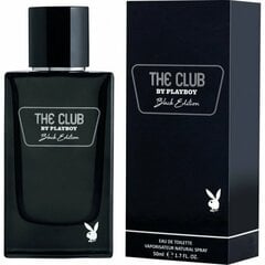 Tualettvesi Playboy The Club Black Edition EDT meestele, 50 ml hind ja info | Meeste parfüümid | kaup24.ee