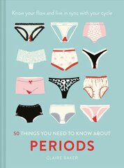50 Things You Need to Know About Periods: Know Your Flow and Live in Sync with Your Cycle hind ja info | Eneseabiraamatud | kaup24.ee