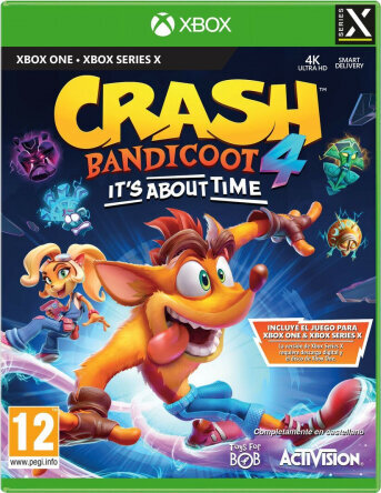 Activision Xbox One Video Game Activision Crash Bandicoot 4 It's About Time hind ja info | Arvutimängud, konsoolimängud | kaup24.ee
