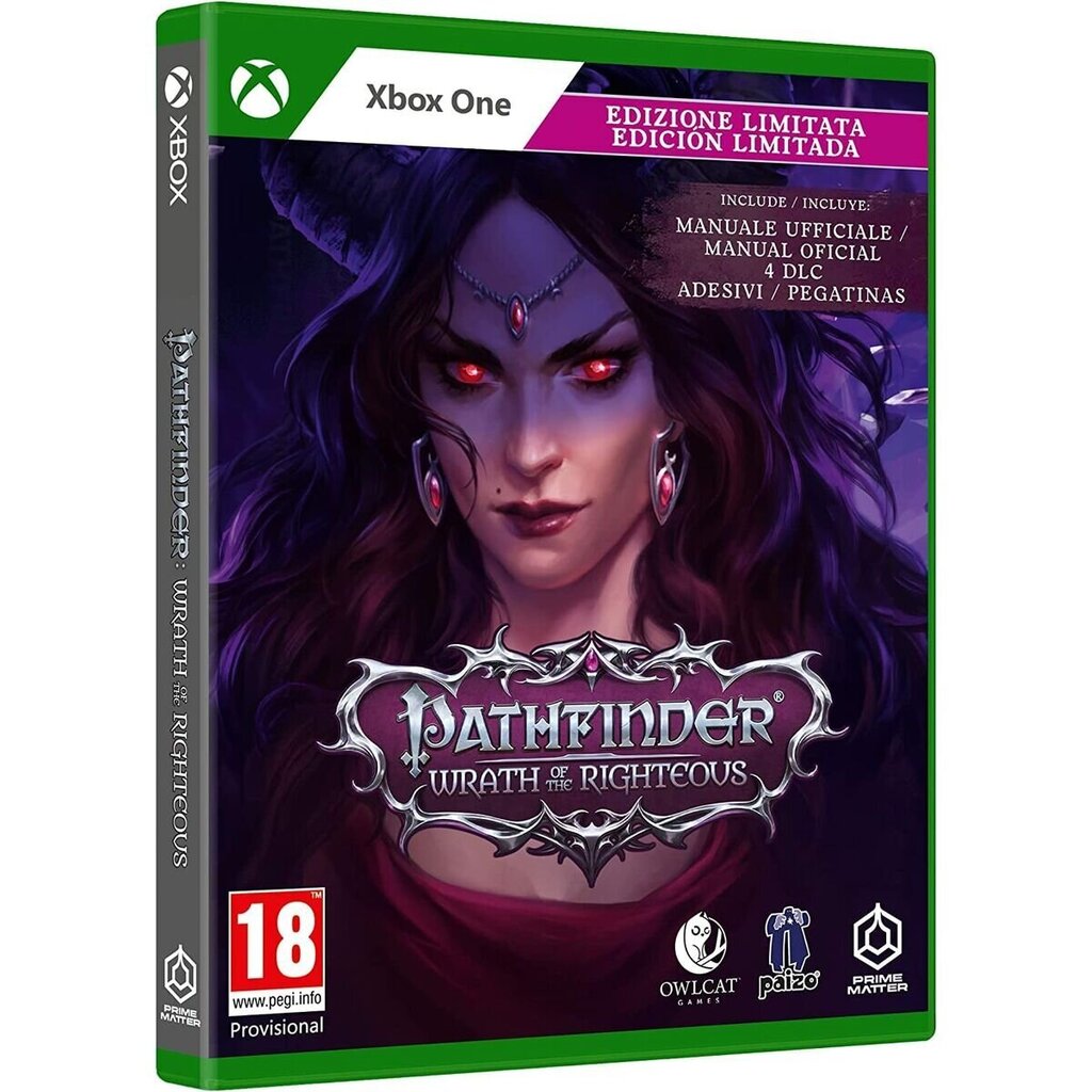 Компьютерная игра Видеоигры Xbox One KOCH MEDIA Pathfinder : Wrath of the  Righteous цена | kaup24.ee