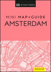 DK Eyewitness Amsterdam Mini Map and Guide цена и информация | Энциклопедии, справочники | kaup24.ee