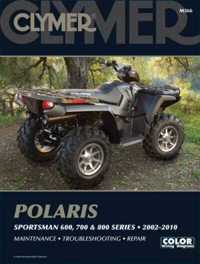 Clymer Polaris Sportsman 600, 700 2002-2010 цена и информация | Reisiraamatud, reisijuhid | kaup24.ee