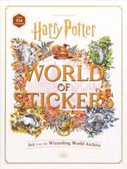 Harry Potter World of Stickers: Art from the Wizarding World Archive цена и информация | Книги о питании и здоровом образе жизни | kaup24.ee