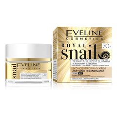 Регенерирующий крем для лица Eveline Cosmetics Royal Snail для зрелой кожи 70+, 50 мл цена и информация | Кремы для лица | kaup24.ee