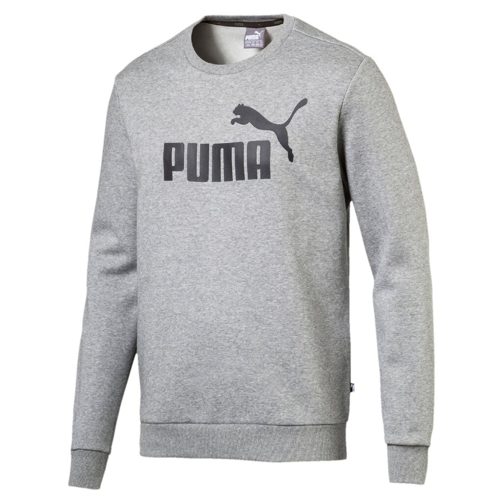 Meeste pusa Puma ESS Logo Crew, hall I цена и информация | Meeste pusad | kaup24.ee