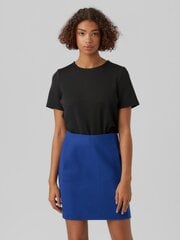 Vero Moda женская футболка 10276995*02, черный/черный 5715362141395 цена и информация | Женские футболки | kaup24.ee