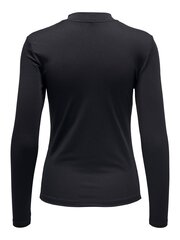 ONLY женская рубашка 15280095*01, черный 5715365910974 цена и информация | Футболка женская | kaup24.ee