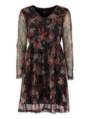 Zabaione женское платье MIA KL*03, черный/оранжевый 4067218354239 цена и информация | Платья | kaup24.ee