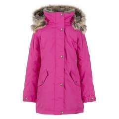 Lenne laste talveparka 250g Edina 21671*266, roosa 4741578837433 цена и информация | Куртки, пальто для девочек | kaup24.ee