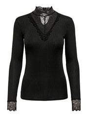 Женская футболка JDYRINE Slim Fit 15166244 Черный цена и информация | Женские блузки, рубашки | kaup24.ee