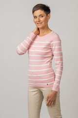 Maglia женский джемпер 82282 02, розовый/белый 82282*02-XL цена и информация | Женские кофты | kaup24.ee