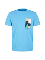 Tom Tailor мужская футболкa 1035582*18395, голубой 4065869821766 цена и информация | Meeste T-särgid | kaup24.ee