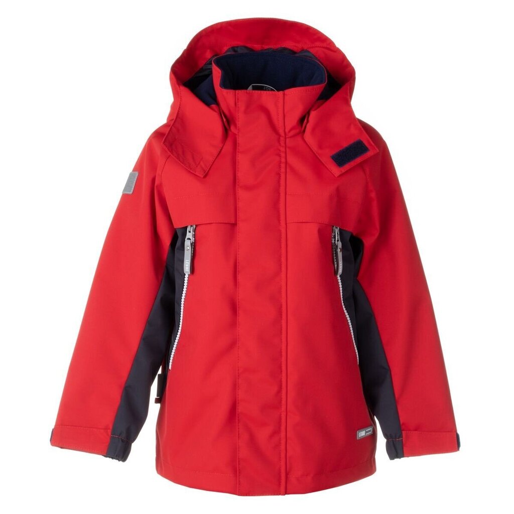 Lenne laste parka 45g Wind 23224*622, punane 4741593314162 hind ja info | Poiste joped | kaup24.ee