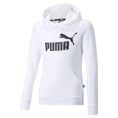 Puma детская толстовка 587030*02, белый/черный 4063697163430 цена и информация | Свитеры, жилетки, пиджаки для девочек | kaup24.ee