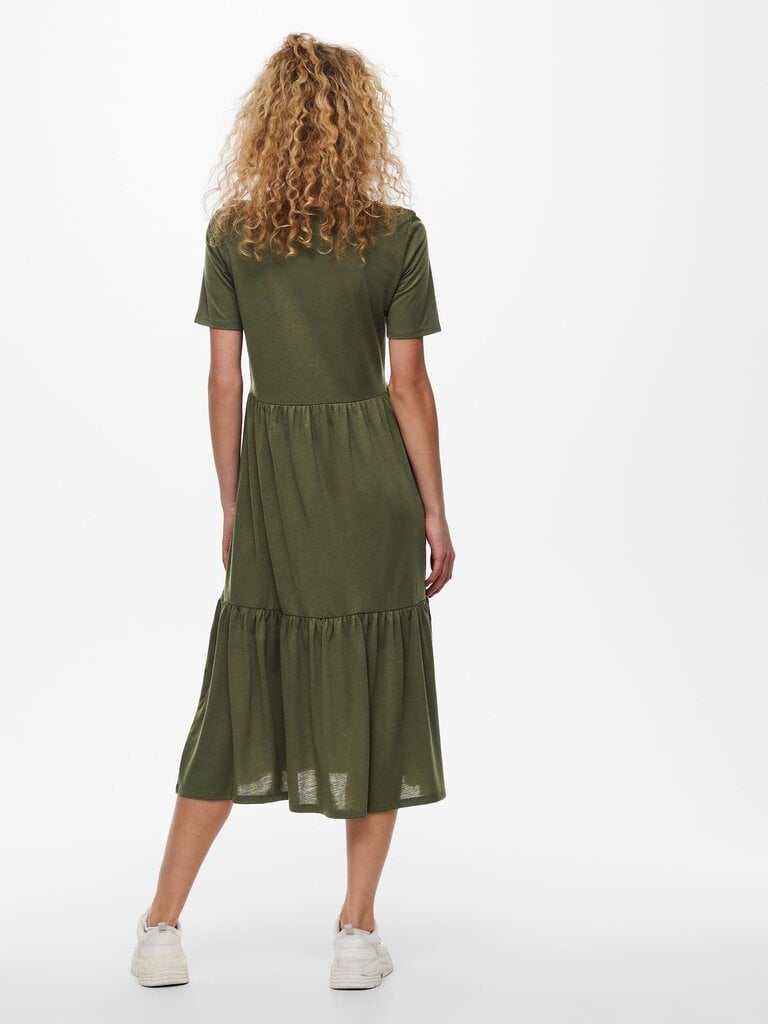 JDY naiste kleit 15195291*02, oliiv 5714511056597 hind ja info | Kleidid | kaup24.ee