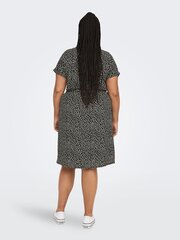Only Carmakoma женское платье 15225526*02, черный/белый 5715369935379 цена и информация | Платья | kaup24.ee