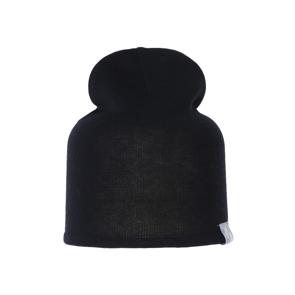 Huppa laste meriinomüts Nobe 94490000*00009, must 4741632164598 hind ja info | Tüdrukute mütsid, sallid, kindad | kaup24.ee