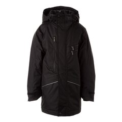 Huppa laste parka140g Marlo 1 12340114*00009, must 4741632144736 цена и информация | Куртки для мальчиков | kaup24.ee